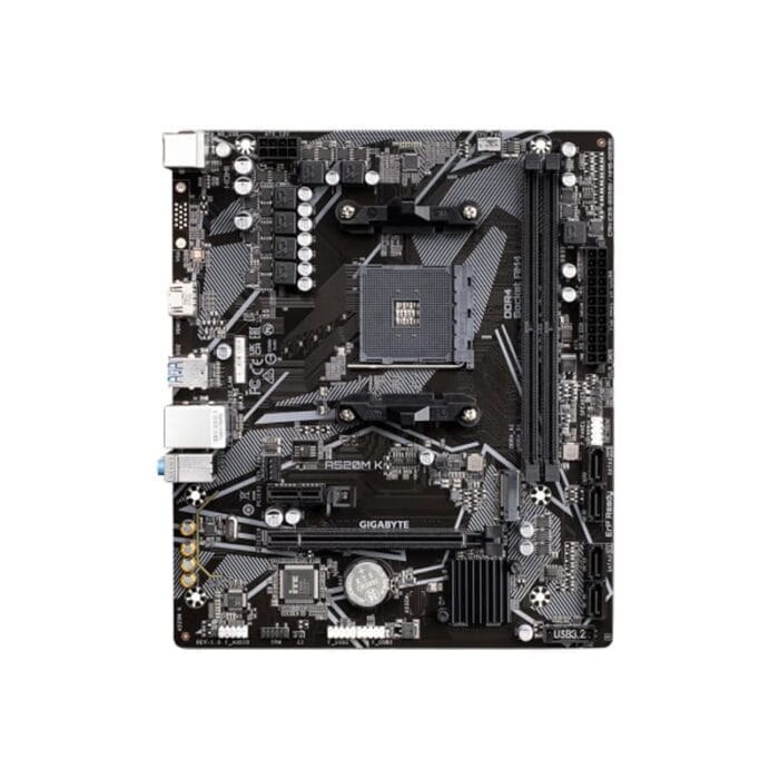 GIGABYTE A520M K AMD AM4 ULTRA DURABLE MOTHERBOARD - Image 2