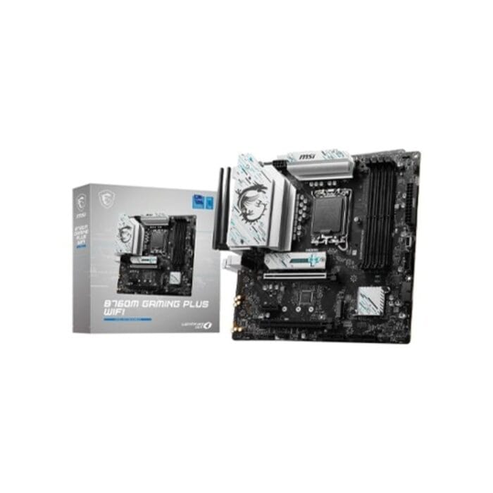 MSI B760M GAMING PLUS WIFI DDR5 Intel ATX Motherboard - Image 1