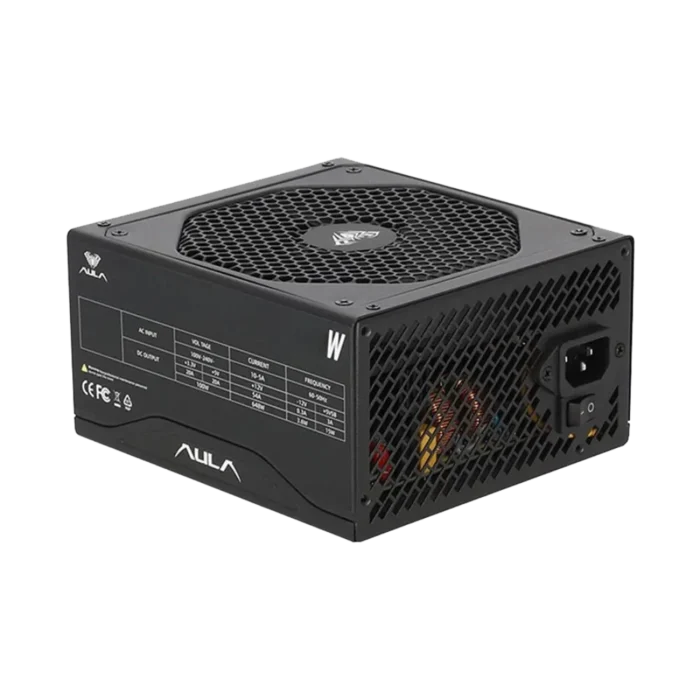 Aula D207 500W 80+ Bronze Certified Non Modular Black Power Supply - Image 1