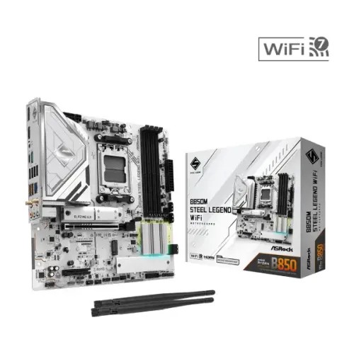 b850m-steel-legend-wifi-01-500x500 ASRock B850M STEEL LEGEND WIFI AM5 DDR5 mATX Motherboard - Image 1