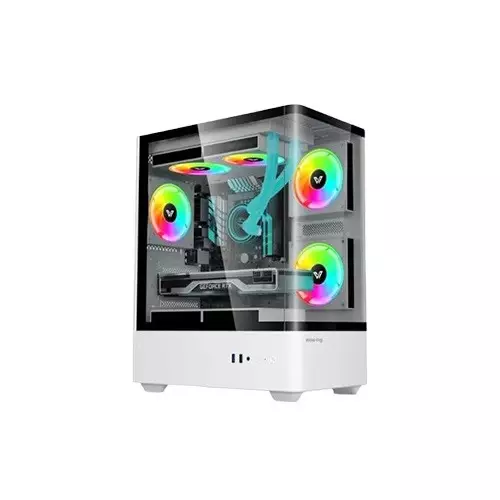 cover_cache_optimize-70 Value-Top NUBIA20F5W Full Tower Micro ATX White Gaming Case - Image 1