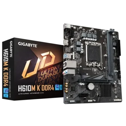 GIGABYTE H610M K DDR5 Micro ATX Motherboard