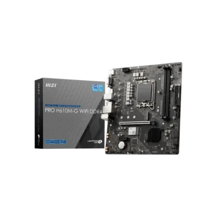 MSI PRO H610M-G WIFI DDR4 m-ATX Motherboard