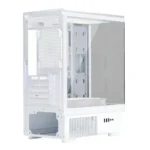 ARS Snow J-330-1 ARGB mATX Gaming Casing White - Image 3