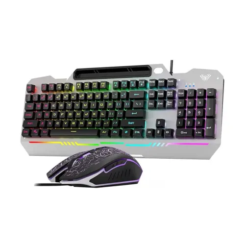 t102-500x500 AULA T102 RGB Keyboard & Mouse Gaming Combo black - Image 1