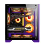 Ars Legend 171 Spiderman Edition mATX Gaming Casing Black - Image 2