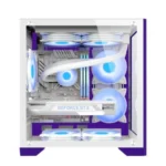 Ars Legend 171 Spiderman Edition mATX Gaming Casing White - Image 2