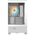 GIGABYTE C201 PANORAMIC ICE Mid Tower M-ATX Casing white - Image 3