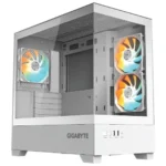 GIGABYTE C201 PANORAMIC ICE Mid Tower M-ATX Casing white