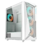 GIGABYTE C301 GLASS WHITE Mid Tower E-ATX Gaming Case