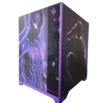 Ars Legend 171 Spiderman Edition mATX Gaming Casing Black - Image 3