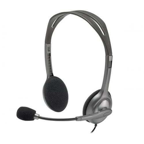 logitec-h110-headphone-500x500 Logitech H110 STEREO Headset (Two port) - Image 1