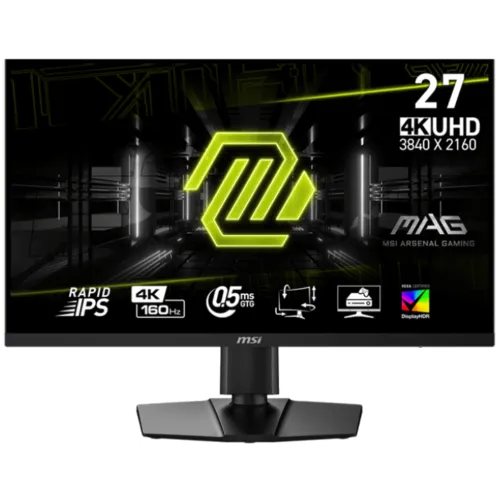 mag-274upf-e2-01-500x500 MSI MAG 274UPF E2 27" 4K UHD 160Hz 0.5ms Rapid IPS Gaming Monitor - Image 1