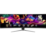 MSI MPG 491CQP QD-OLED 49" DQHD 144Hz Curved Gaming Monitor