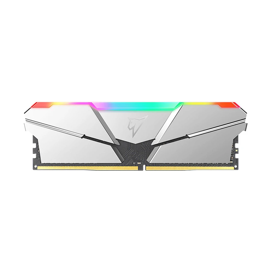 netac-shadow-rgb-16gb-ddr5-5600mhz-silver-11699503435 Netac Shadow RGB 16GB DDR5 5600MHz Desktop RAM - Image 1