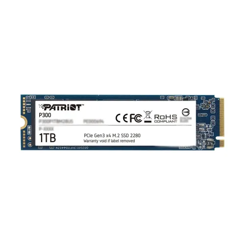 p300-01-pcie-500x500 Patriot P300 1TB M.2 PCIe Gen3 x4 NVMe SSD - Image 1