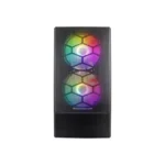 1STPLAYER X4-M mATX Gaming Casing Black - Image 2