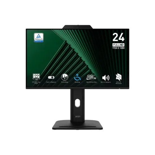 pro-mp242pmg-01-500x500 MSI PRO MP242PMG 24" 120Hz FHD Business & Productivity Monitor With Built in Webcam - Image 1