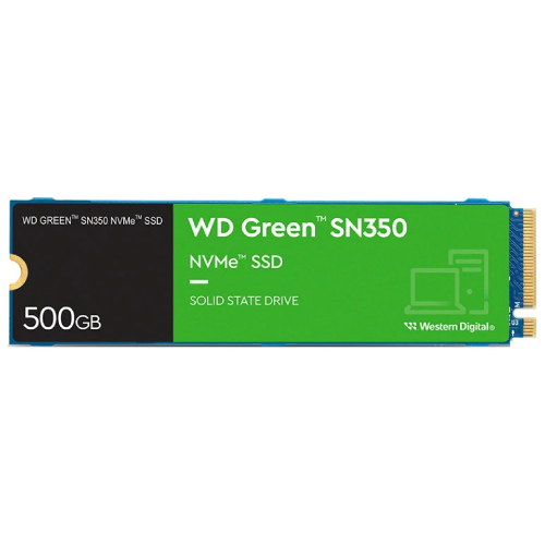 sn350-500gb-01-500x500 Western Digital Green SN350 500GB M.2 NVMe Gen3 SSD - Image 1