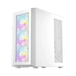 1STPLAYER T7 RGB ATX Mid Tower Gaming Casing White - Image 3