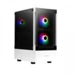 Gamdias TALOS E3 Glass WH Mid Tower ARGB Case